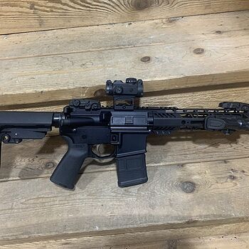 PSA AR-15 Pistol 5.56 10.5" 1/7 Phos. 9" LTWT M-Lok MOE EPT SBA4 Not bad for the price