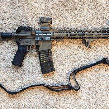 PSA AR-15 16" Mid-Length 5.56 NATO 1/7 Nitride 13.5" Lightweight M-Lok MOE EPT Rifle w/MBUS Sight Set Great rifle, reasonable price!