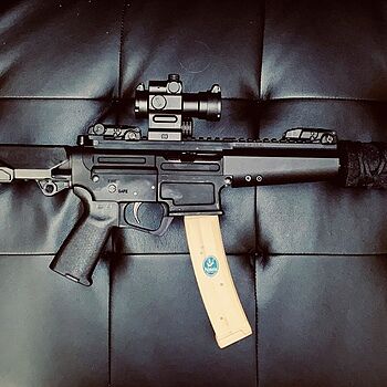 PSA AR-V 7" 9mm 1/10 Nitride Tri-Lug MOE EPT PDW Pistol Mp5 + Ar15 = ARV