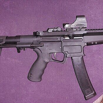 PSA AR-V 7" 9mm 1/10 Nitride Tri-Lug MOE EPT PDW Pistol Nice addition to the collection.