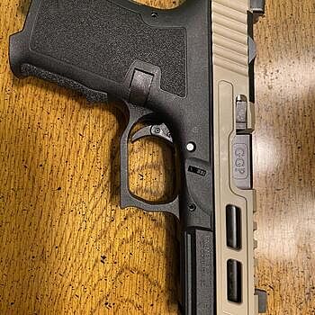 PSA Dagger Compact Complete Polymer Frame, Black Worth every penny