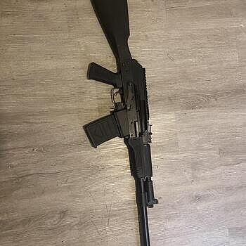 JTS M12AK 12 GA 18" Semi-Auto Shotgun, Black - M12AK Jts mk12