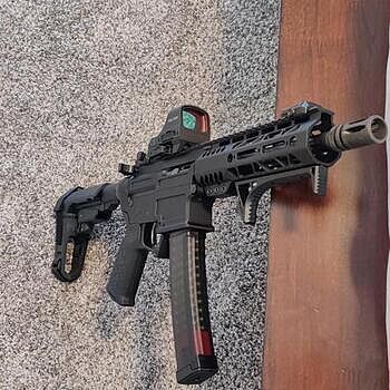 PSA AR-V 8" 9mm 1/10 Lightweight M-Lok MOE EPT SBA3 Pistol Fantastic AR Pistol