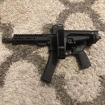 PSA AR-V 8" 9mm 1/10 Lightweight M-Lok MOE EPT SBA3 Pistol Great fast PCC