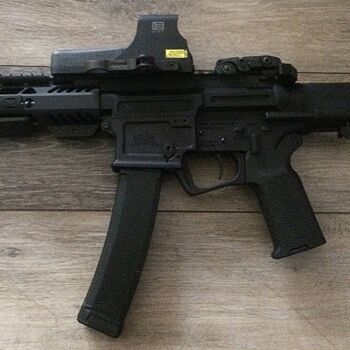 PSA AR-V 8" 9mm 1/10 Lightweight M-Lok MOE EPT SBA3 Pistol My favorite firearm hands down