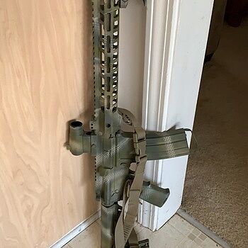 PSA 14.7" Mid-length CHF 5.56 NATO 1:7 13.5" Lightweight M-Lok Upper Pinned & Welded - No BCG or CH - 77932796 Completed CQB