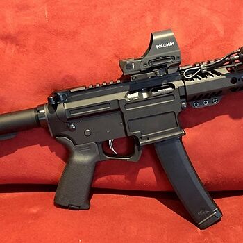 PSA AR-V 8" 9mm 1/10 Lightweight M-Lok MOE EPT SBA3 Pistol Solid build. Feels good in