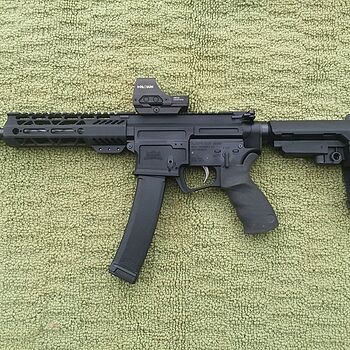 PSA AR-V 8" 9mm 1/10 Lightweight M-Lok MOE EPT SBA3 Pistol nice ar 9mm