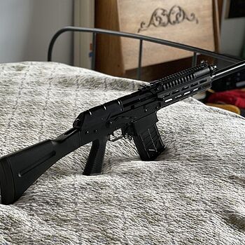 JTS M12AK 12 GA 18" Semi-Auto Shotgun, Black - M12AK Great gun, double check velocity of your shells