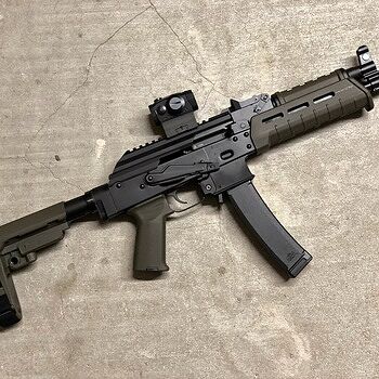 PSA AK-V 9mm MOE SBA3 Pistol, ODG Love my AK-V!
