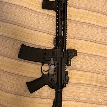 PSA 14.7" Mid-length CHF 5.56 NATO 1:7 13.5" Lightweight M-Lok Upper Pinned & Welded - No BCG or CH - 77932796 Love it no issues on