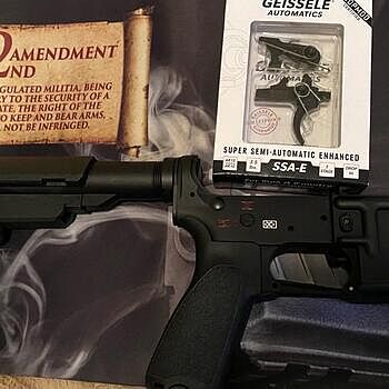 Geissele SSA-E AR Trigger 2 Stage Curved - 05-160 I can’t believe how smooth