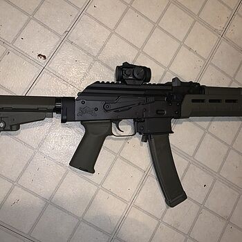 PSA AK-V 9mm MOE SBA3 Pistol, ODG Finally got my hands on one after a LONG wait
