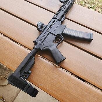 PSA AR-V 8" 9mm 1/10 Lightweight M-Lok MOE EPT SBA3 Pistol It's a keeper