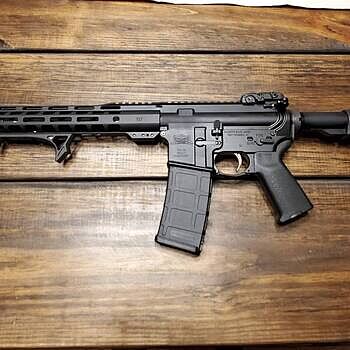 PSA AR-15 16" Mid-Length 5.56 NATO 1/7 Nitride 13.5" Lightweight M-Lok MOE EPT Rifle w/MBUS Sight Set Satisfied Customer