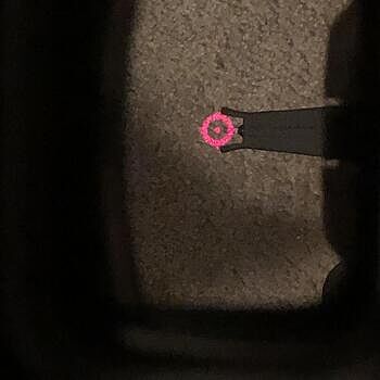 EOTech Model 512 Holographic Weapon Sight - 512.A65 Blurry reticle indoors/night. Works great