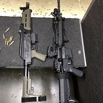 PSA AK-V 9mm MOE SBA3 Pistol, ODG My favorite one to shoot