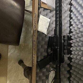 PSA AR-15 16" Mid-Length 5.56 NATO 1/7 Nitride 13.5" Lightweight M-Lok MOE EPT Rifle w/MBUS Sight Set Great product with quality and value