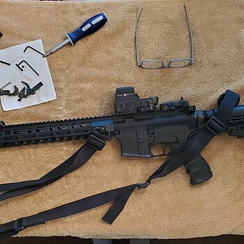 PSA 14.7" Mid-length CHF 5.56 NATO 1:7 13.5" Lightweight M-Lok Upper Pinned & Welded - No BCG or CH - 77932796 Giving a 5 star for