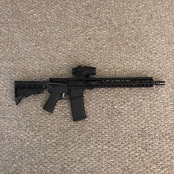 PSA 14.7" Mid-length CHF 5.56 NATO 1:7 13.5" Lightweight M-Lok Upper Pinned & Welded - No BCG or CH - 77932796 Perfect fit!