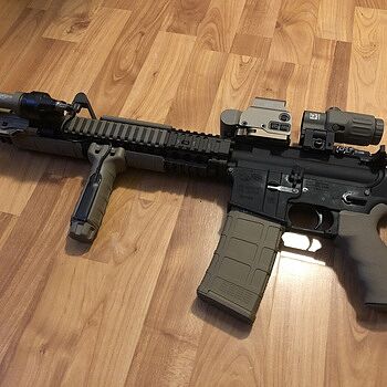 Geissele SSA-E AR Trigger 2 Stage Curved - 05-160 Installed it in a Colt