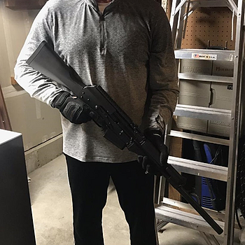 JTS M12AK 12 GA 18" Semi-Auto Shotgun, Black - M12AK Arguably more than what you paid for