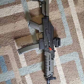 PSA AK-V 9mm MOE SBA3 Pistol, ODG Fantastic PCC