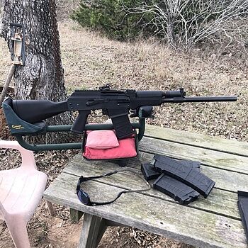 JTS M12AK 12 GA 18" Semi-Auto Shotgun, Black - M12AK Great for the money