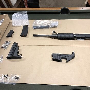 BLEM PSA Freedom AR-15 Rifle Kit 5.56 16" M4 Carbine-Lgth 1:7 Nitride - 507617B Didn’t even notice a blemish.