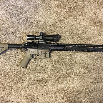 BLEM PSA Freedom AR-15 Rifle Kit 5.56 16" M4 Carbine-Lgth 1:7 Nitride - 507617B Great shooter