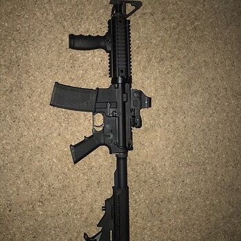 BLEM PSA Freedom AR-15 Rifle Kit 5.56 16" M4 Carbine-Lgth 1:7 Nitride - 507617B Good quality to be so