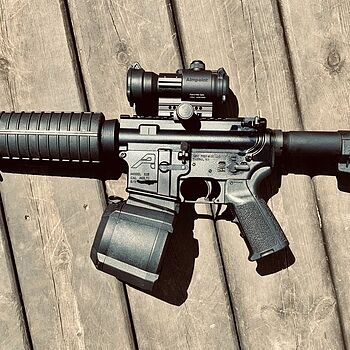 PSA 10.5" 5.56 NATO 1:7 Nitride Upper - without BCG or Charging Handle - 507020 Good 💩