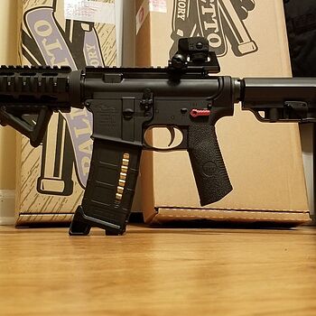 PSA 10.5" 5.56 NATO 1:7 Nitride Upper - without BCG or Charging Handle - 507020 Cant beat the quality and price