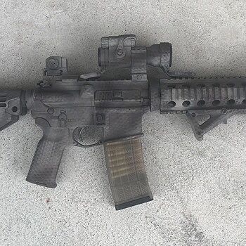 PSA 10.5" 5.56 NATO 1:7 Nitride Upper - without BCG or Charging Handle - 507020 10.5 PSA upper