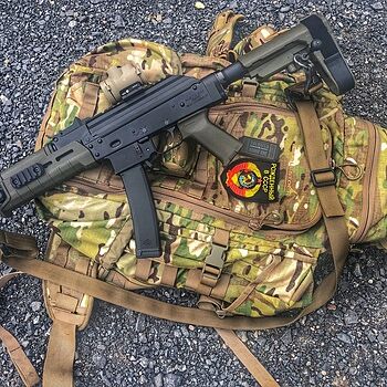 PSA AK-V 9mm MOE SBA3 Pistol, ODG Great firearm