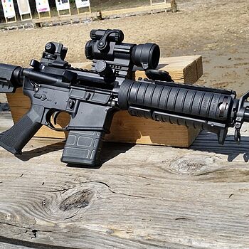 PSA 10.5" 5.56 NATO 1:7 Nitride Upper - without BCG or Charging Handle - 507020 PSA 10.5" Nitride Upper