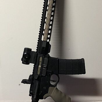 PSA 14.7" Mid-length CHF 5.56 NATO 1:7 13.5" Lightweight M-Lok Upper Pinned & Welded - No BCG or CH - 77932796 PSA upper comes with FN chrome lined barrel.