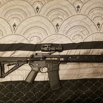 PSA 14.7" Mid-length CHF 5.56 NATO 1:7 13.5" Lightweight M-Lok Upper Pinned & Welded - No BCG or CH - 77932796 I'm very happy with the