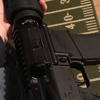 PSA 20" Rifle Length 5.56 NATO 1/7 Nitride Freedom Rifle Kit - 7788893 Good parts kits, not matching finish & rattling heat shield