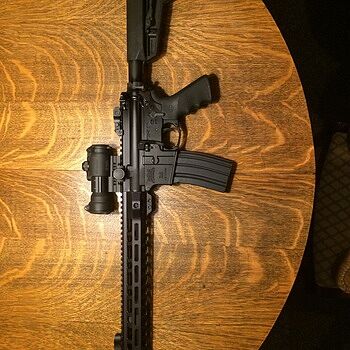 PSA 14.7" Mid-length CHF 5.56 NATO 1:7 13.5" Lightweight M-Lok Upper Pinned & Welded - No BCG or CH - 77932796 I want another one!