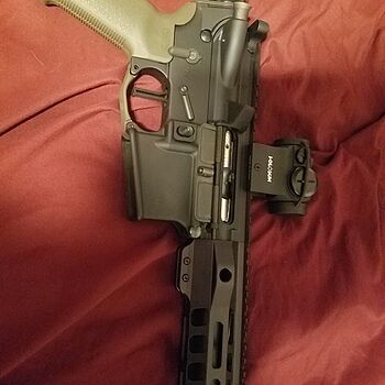 PSA 14.7" Mid-length CHF 5.56 NATO 1:7 13.5" Lightweight M-Lok Upper Pinned & Welded - No BCG or CH - 77932796 Good fit and finish