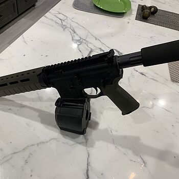 PSA 10.5" 5.56 NATO 1:7 Nitride Upper - without BCG or Charging Handle - 507020 My 3rd pistol built from