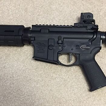 PSA 10.5" 5.56 NATO 1:7 Nitride Upper - without BCG or Charging Handle - 507020 Good upper