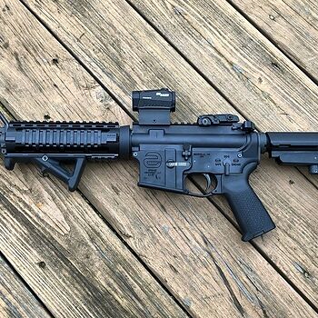 PSA 10.5" 5.56 NATO 1:7 Nitride Upper - without BCG or Charging Handle - 507020 First AR and I love it