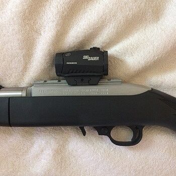 Sig Sauer Romeo5 1x20mm Red Dot Sight, Black - R52001 Best Compact Red Dot for 10/22