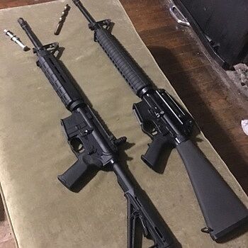 PSA 20" Rifle Length 5.56 NATO 1/7 Nitride Freedom Rifle Kit - 7788893 Retro