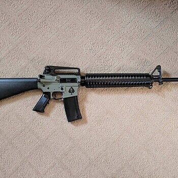 PSA 20" Rifle Length 5.56 NATO 1/7 Nitride Freedom Rifle Kit - 7788893 M16-A2 Replica