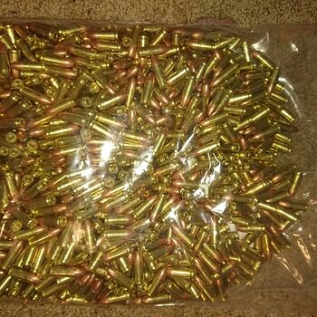 CCI 9mm Bulk Ammo 115gr FMJ 1,000rds Bulk Pack - CC5000BK1000 Quality ammo for a good price