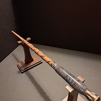 Stabilized Blue Maple Burl 3/4 in. x 3/4 in. x 5 in. Pen Blank Love the Blue Maple Burl
