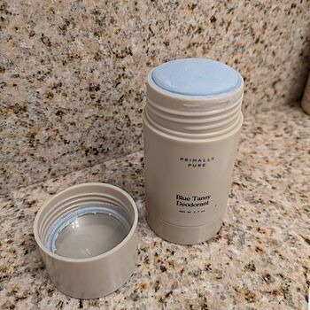 Blue Tansy Deodorant Smells like Sweet Tarts/Smarties (USA!)